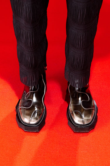 Henrik Vibskov │ Enzo Driver Boot in White Brush Off