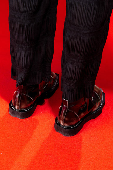 Henrik Vibskov │ Enzo Driver Boot in White Brush Off