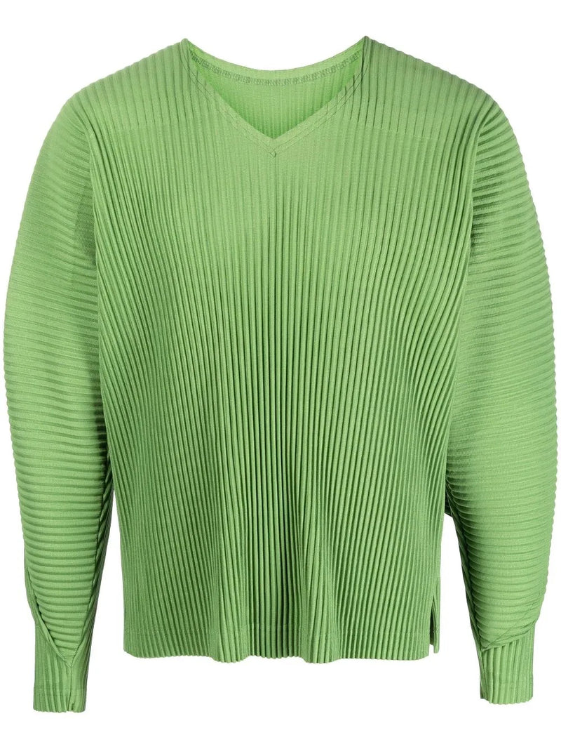 Calla Lily Long Sleeve Shirt - Grass Green