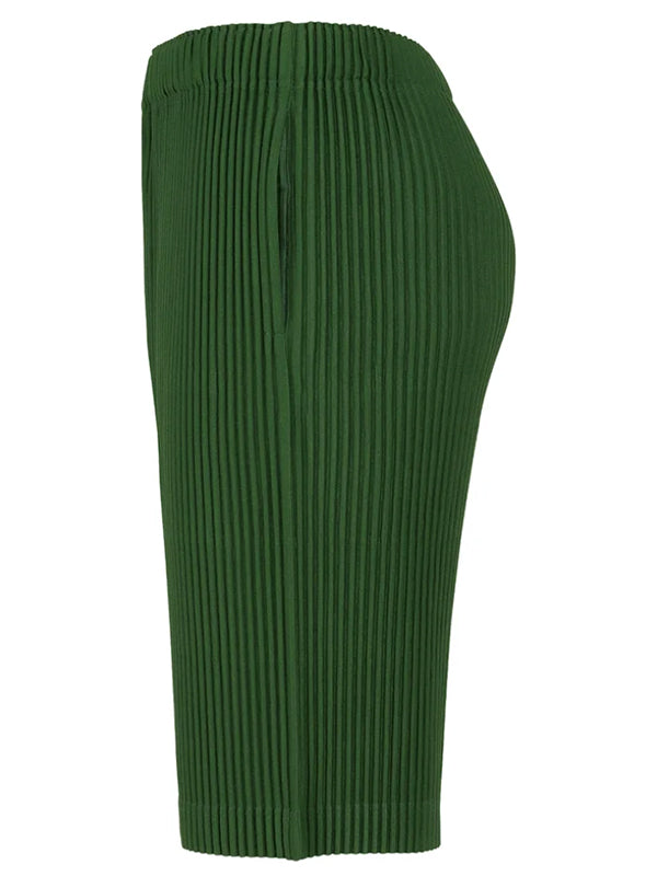 Issey Miyake Homme Plisse - MC August Pants in Steel Green 