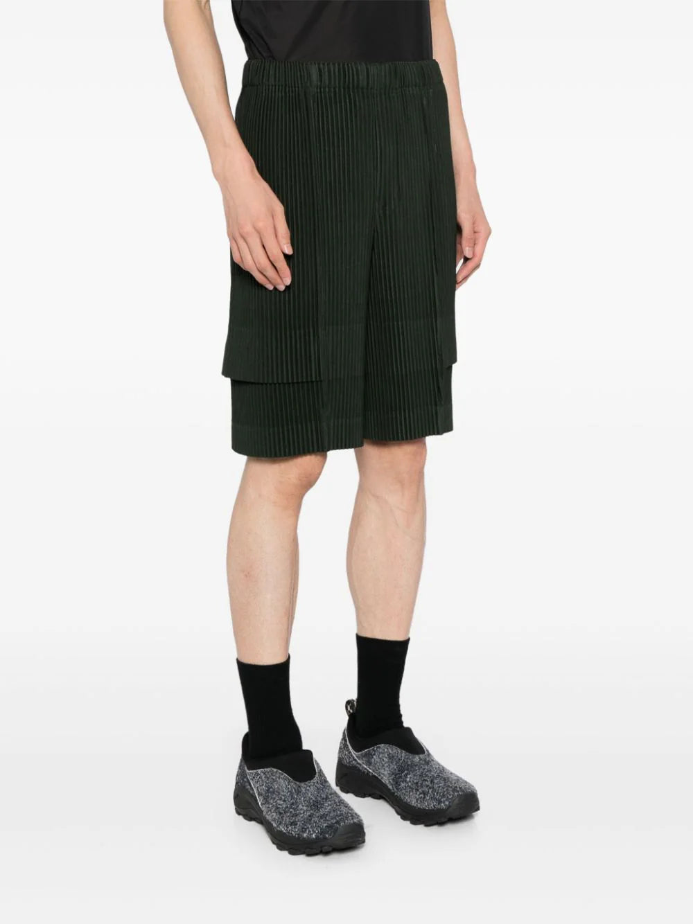 Issey Miyake Homme Plisse - AW24 Basics Pants in Navy