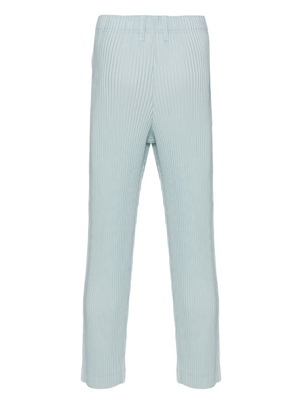 Homme Plisse Issey Miyake - slim fit pants in light blue - 2