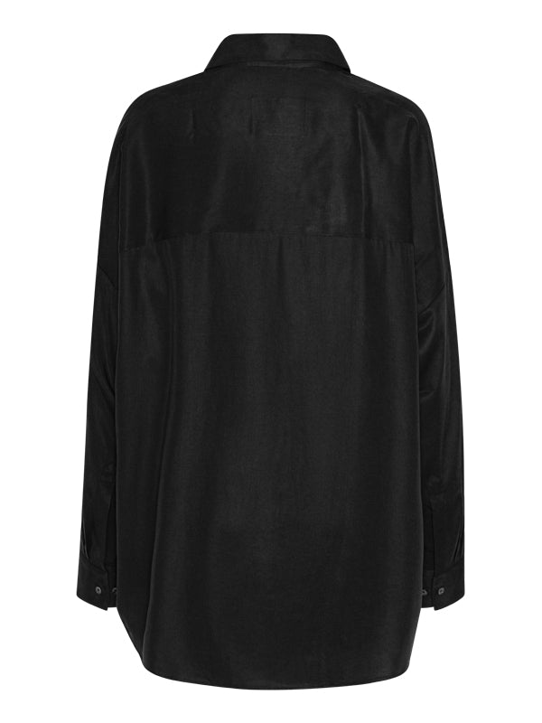 House of the Very Islands │ Parker Tencel Shirt in Black