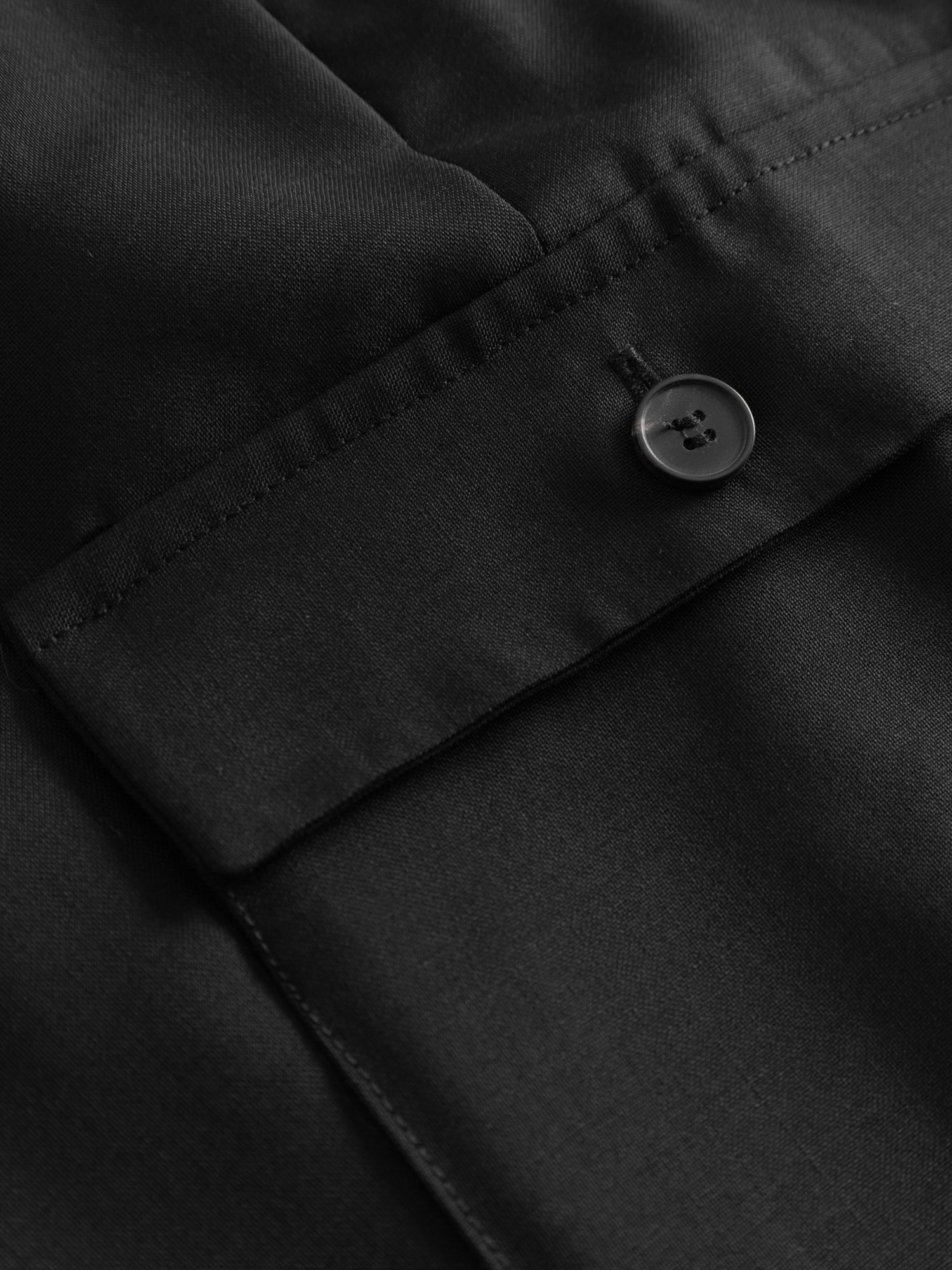 Nathan Wool Cargo Pants in Black from House of the Very Islands