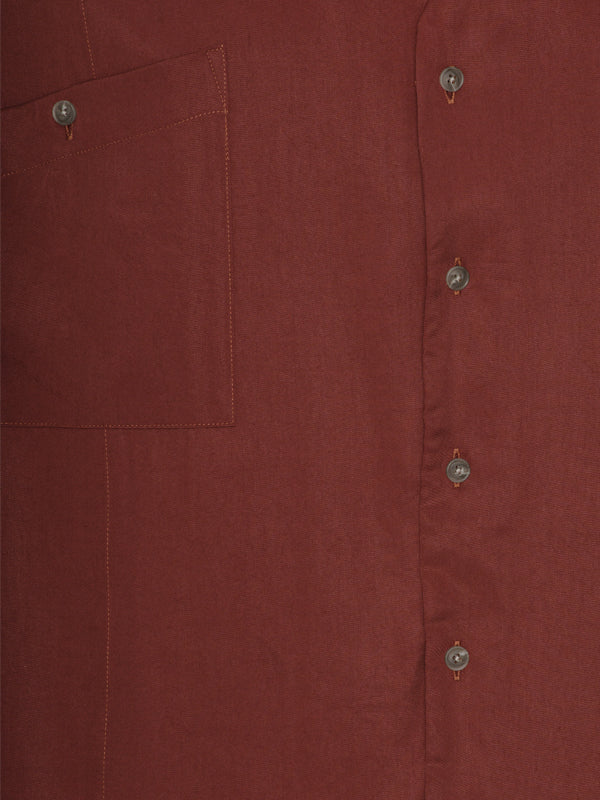 House of the Very Islands │ Luiz Shirt in Red Earth
