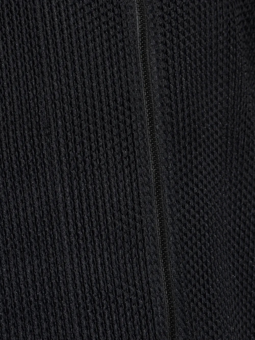 November AW25 Wickerwork Mesh Blouson - Black