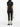 Issey Miyake Pleats Please - pleated cropped pants in black - 4