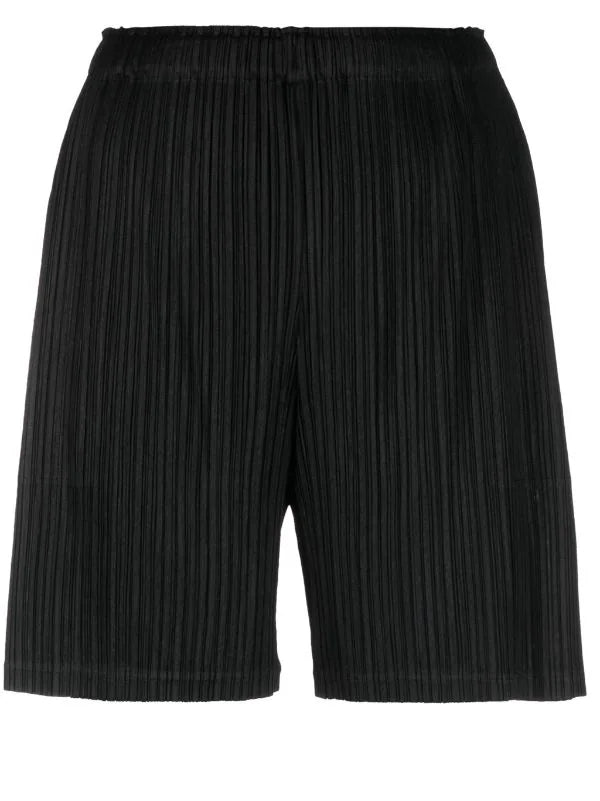 Issey Miyake Pleats Please shorts - AW23 Pleated Shorts black