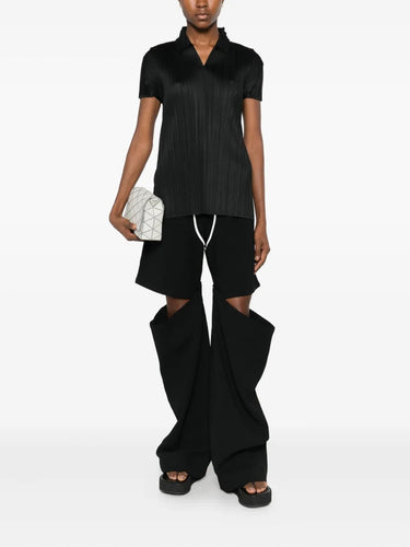 August AW25 Shirt - Black-[-Issey Miyake Pleats Please-2