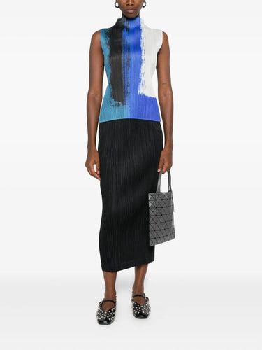 July AW25 Thicker Bottoms Skirt - Black-[-Issey Miyake Pleats Please-2