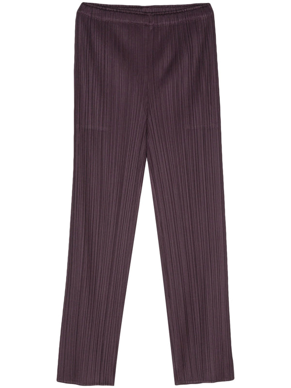 Issey Miyake Pleats Please pants - Pleats Please Pants dark purple