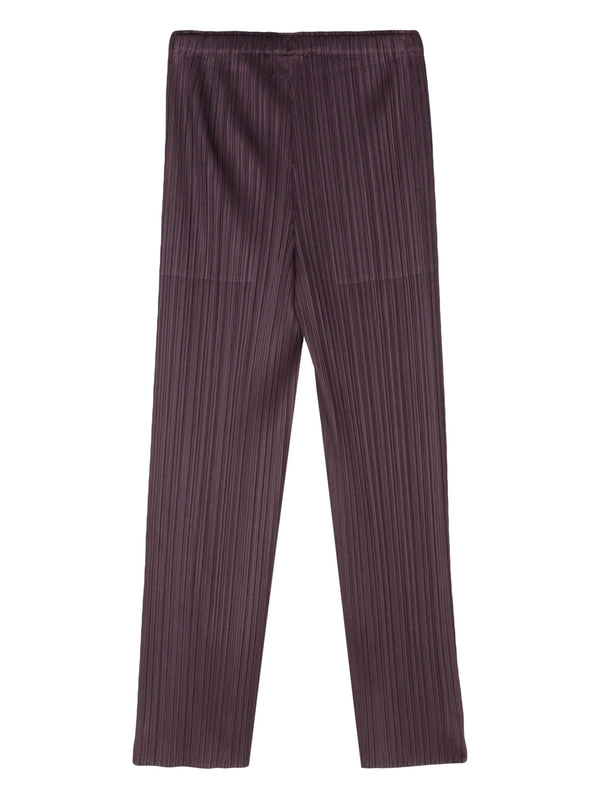 Issey Miyake Pleats Please pants - Pleats Please Pants dark purple