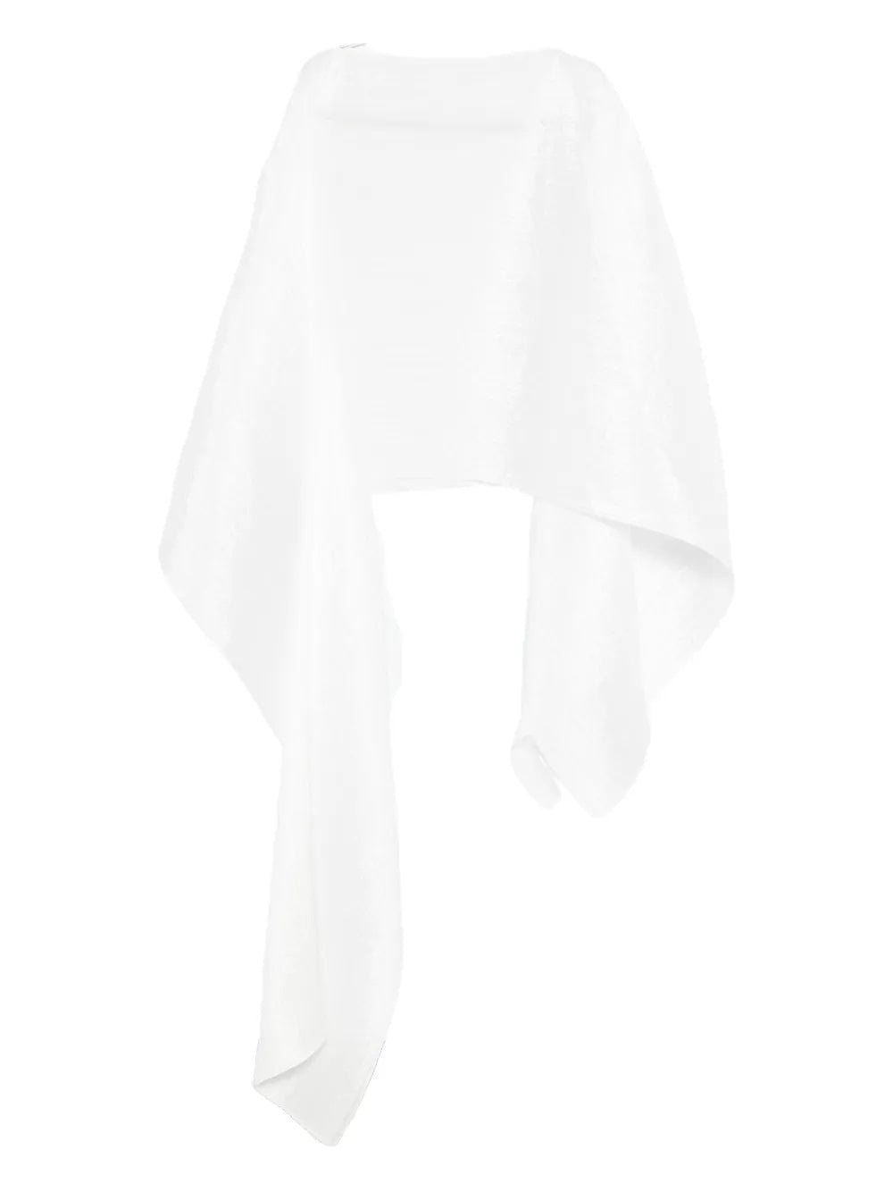 September AW25 Basic Madame-T - White-[-Issey Miyake Pleats Please-1