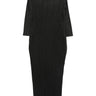 September AW25 Dress - Black-[-Issey Miyake Pleats Please-1