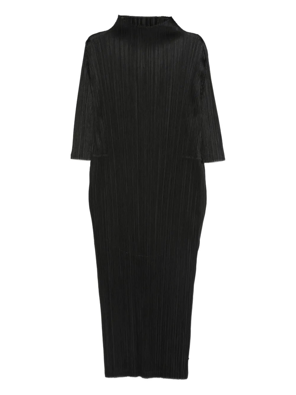 September AW25 Dress - Black-[-Issey Miyake Pleats Please-1