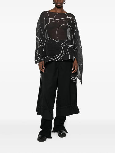 September AW25 Pause Madame-T - Black-[-Issey Miyake Pleats Please-2