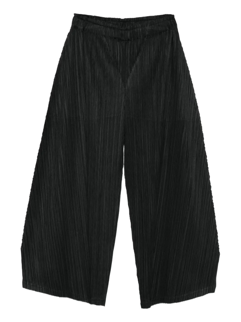 September AW25 Thicker Bottoms 2 Pants - Black-[-Issey Miyake Pleats Please-1