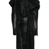 September AW25 Panini Coat - Black-[-Issey Miyake Mainline-1