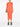 Issey Miyake Pleats Please | AW23 Long Sleeve Dress in Orange Red