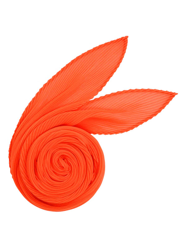Pleats Please Issey Miyake - Monthly Scarf April in Habanero