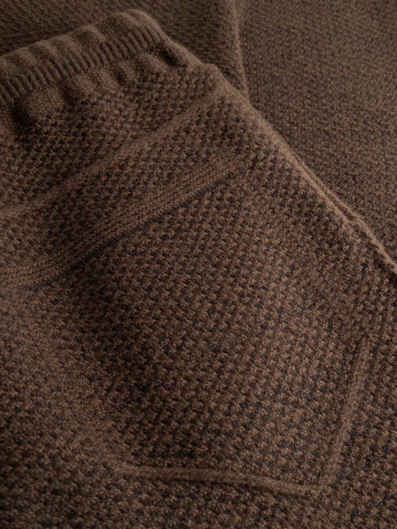 Rustic Knit Pants in Brown from Homme Plissé Issey Miyake