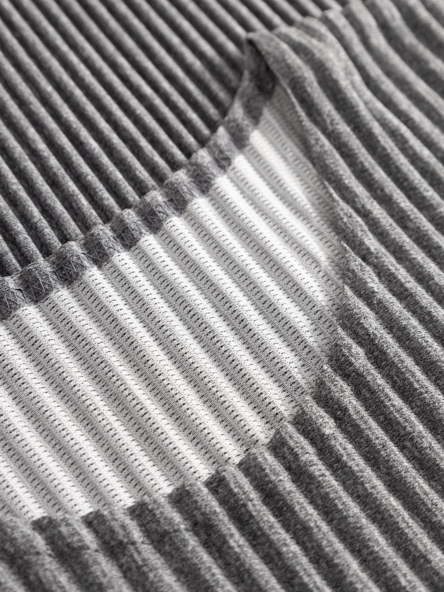 Long Sleeve T-Shirt in Olive Grey from Homme Plissé Issey Miyake