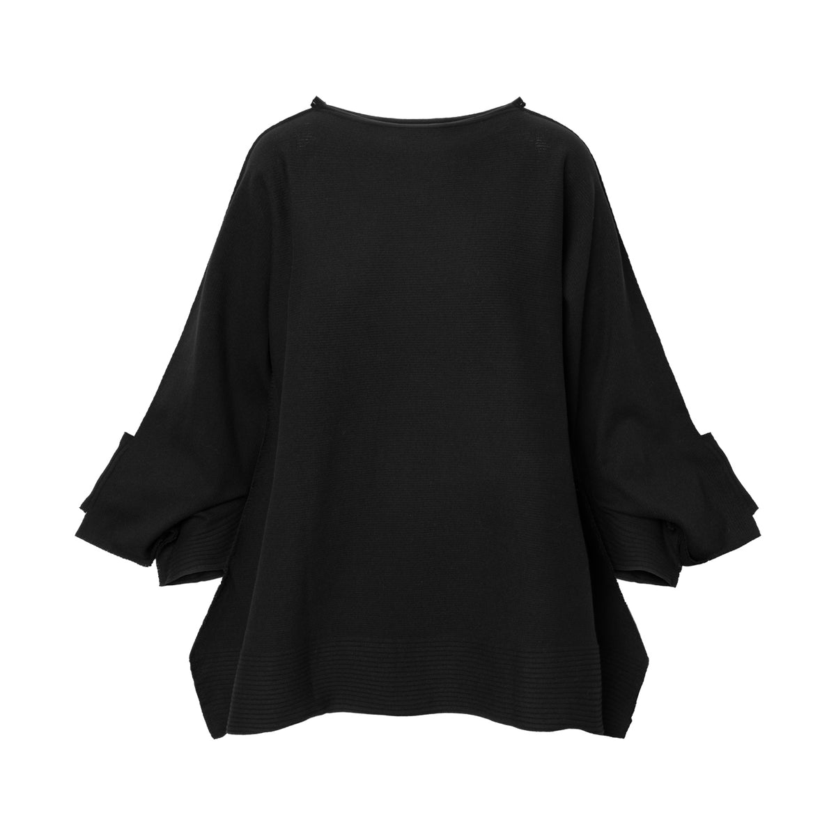 Issey Miyake │ Square Rib AP Top in Black │ Henrik Vibskov Boutique