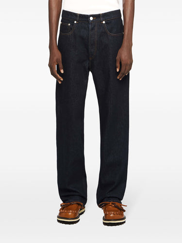 5 Pocket Straight Leg Trousers in Indigo from JW Anderson