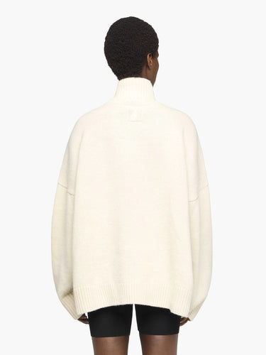 Two tone patch pocket jumper from JW Anderson
