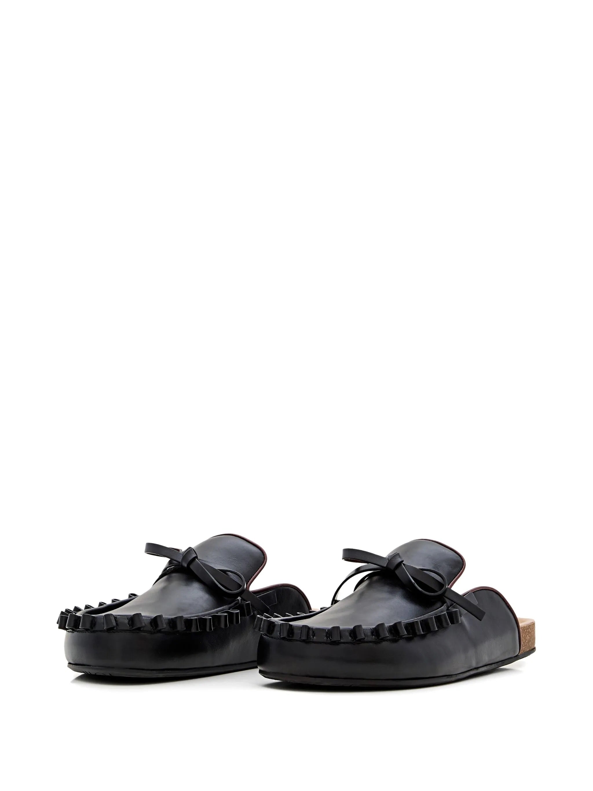 Womens Ruffle Loafer in Black from J.W. Anderson