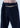 Ka Wa Key pants - Deconstructed Baggy Trousers in Ash Black color