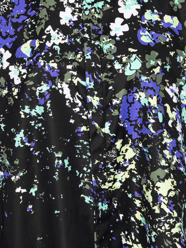 Ka Wa Key shirt - Distressed Floral Shirt in Midnight Garden print 