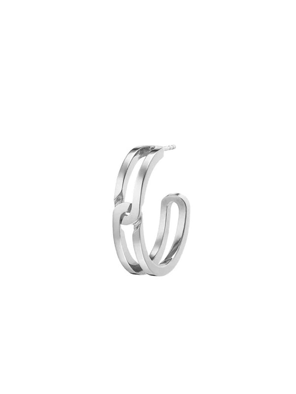 Kinraden - The Gasp earring large in silver - 1