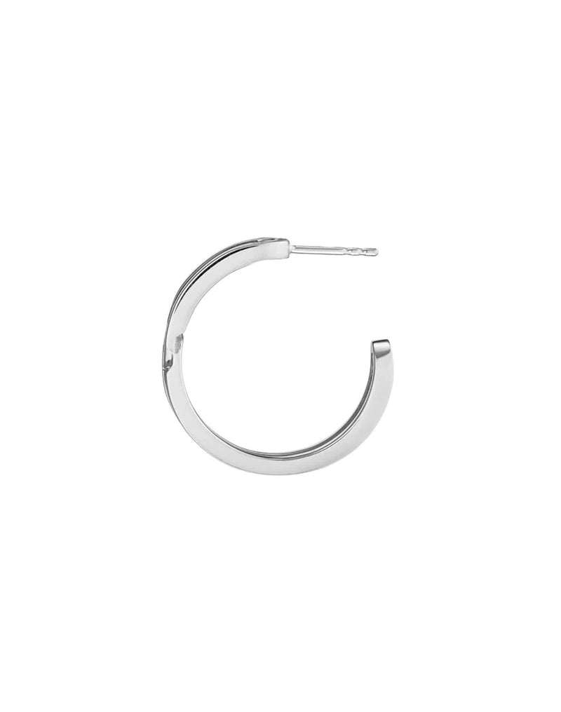 Kinraden - The Gasp earring large in silver - 3