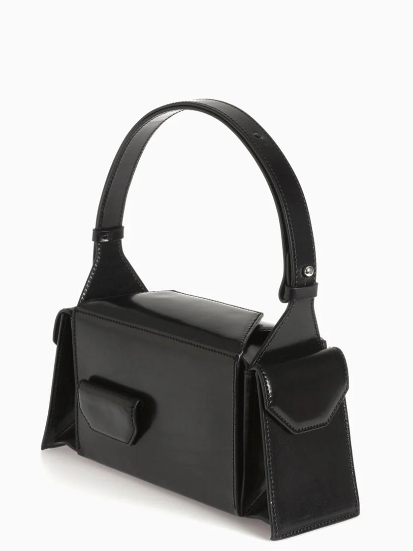 Barbara Mini - Black Shiny