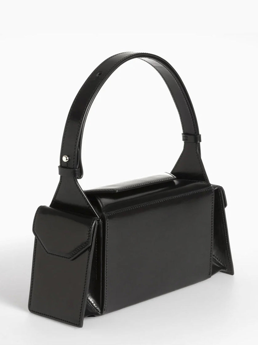 Barbara Mini - Black Shiny