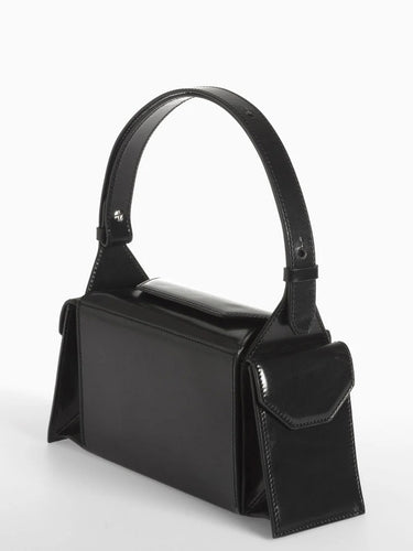 Barbara Mini - Black Shiny