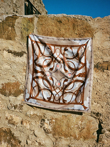 Mahboubeh Absalan Scarf from Woman Life Freedom Charity by PAIRI DAEZA