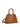 Brown 5AC leather bag with key accessory from Maison Margiela on a white background.