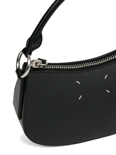 5AC Handbag Small - Black-[-Maison Margiela-4