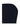 Navy beanie from Maison Margiela with button closure and signature four white stitches
