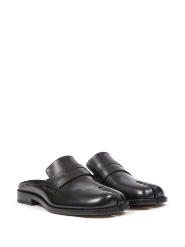 Female Tabi City Loafer Mules - Black-[-Maison Margiela-2