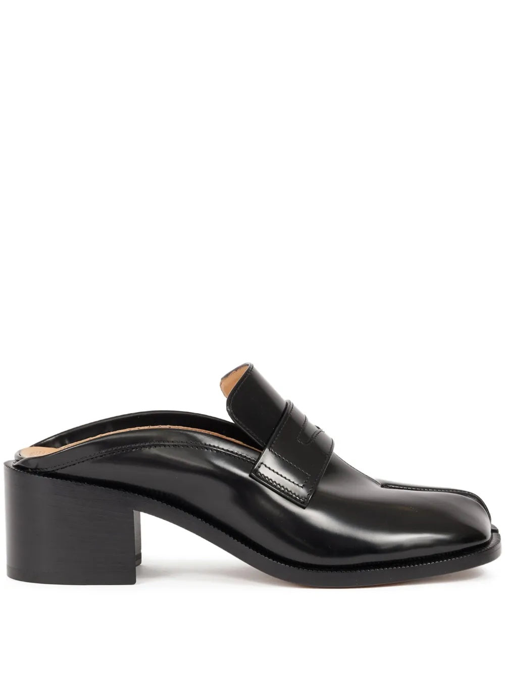 Female Tabi City Sandals - Black-[-Maison Margiela-1