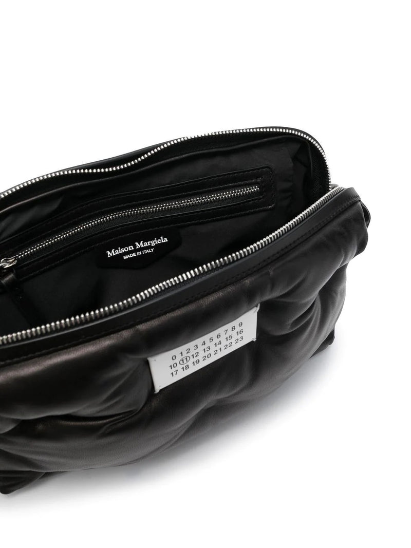 Maison Margiela - glam slam camera bag in black - 5