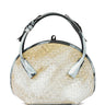 Maison Margiela - medium fortune bag in natural, black and white - 1