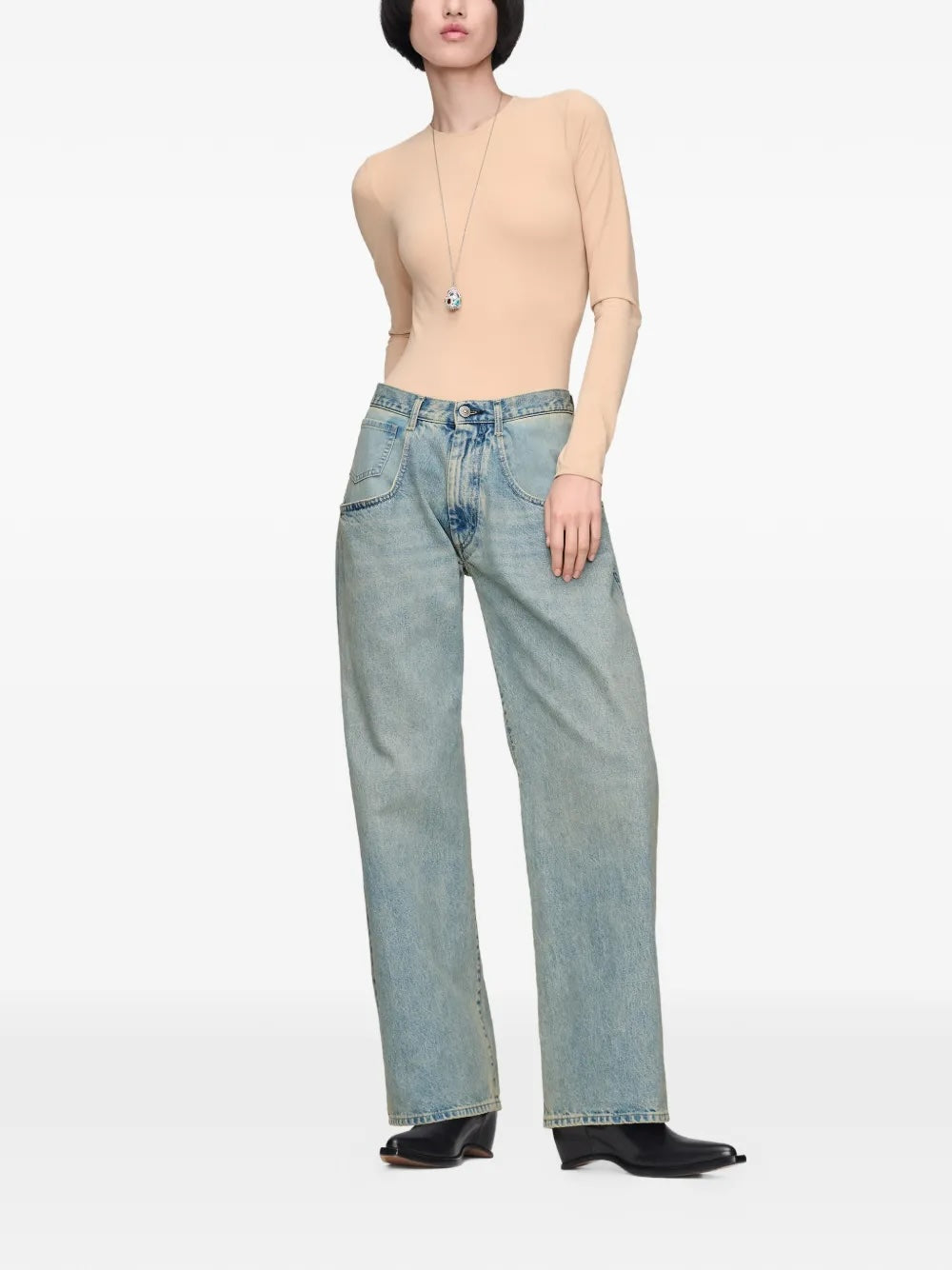Pants 5 Pockets - Ice Blue