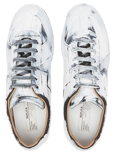 Maison Margiela - Replica Low-Top Sneakers in Off White