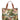 Maison Margiela - Shopper Tote Bag in Green Floral/Chestnut