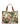 Maison Margiela - Shopper Tote Bag in Green Floral/Chestnut