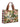 Maison Margiela - Shopper Tote Bag in Green Floral/Chestnut